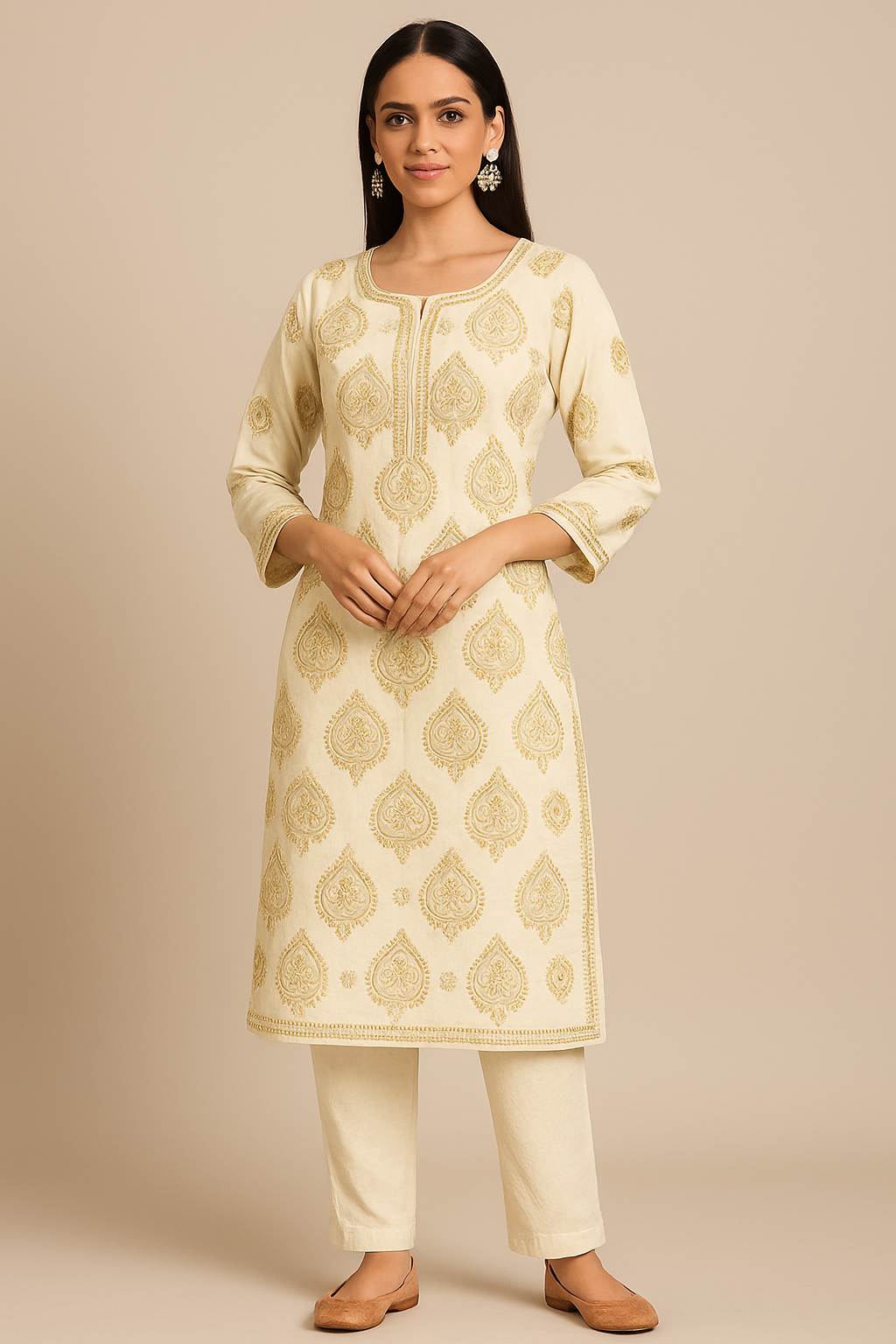 Nazakat chikankari Kurta