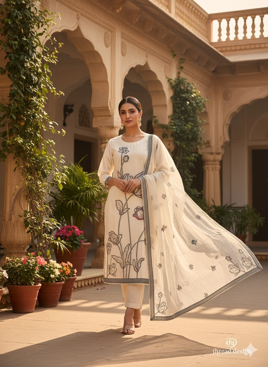 Gul Bahaar linen kurta set